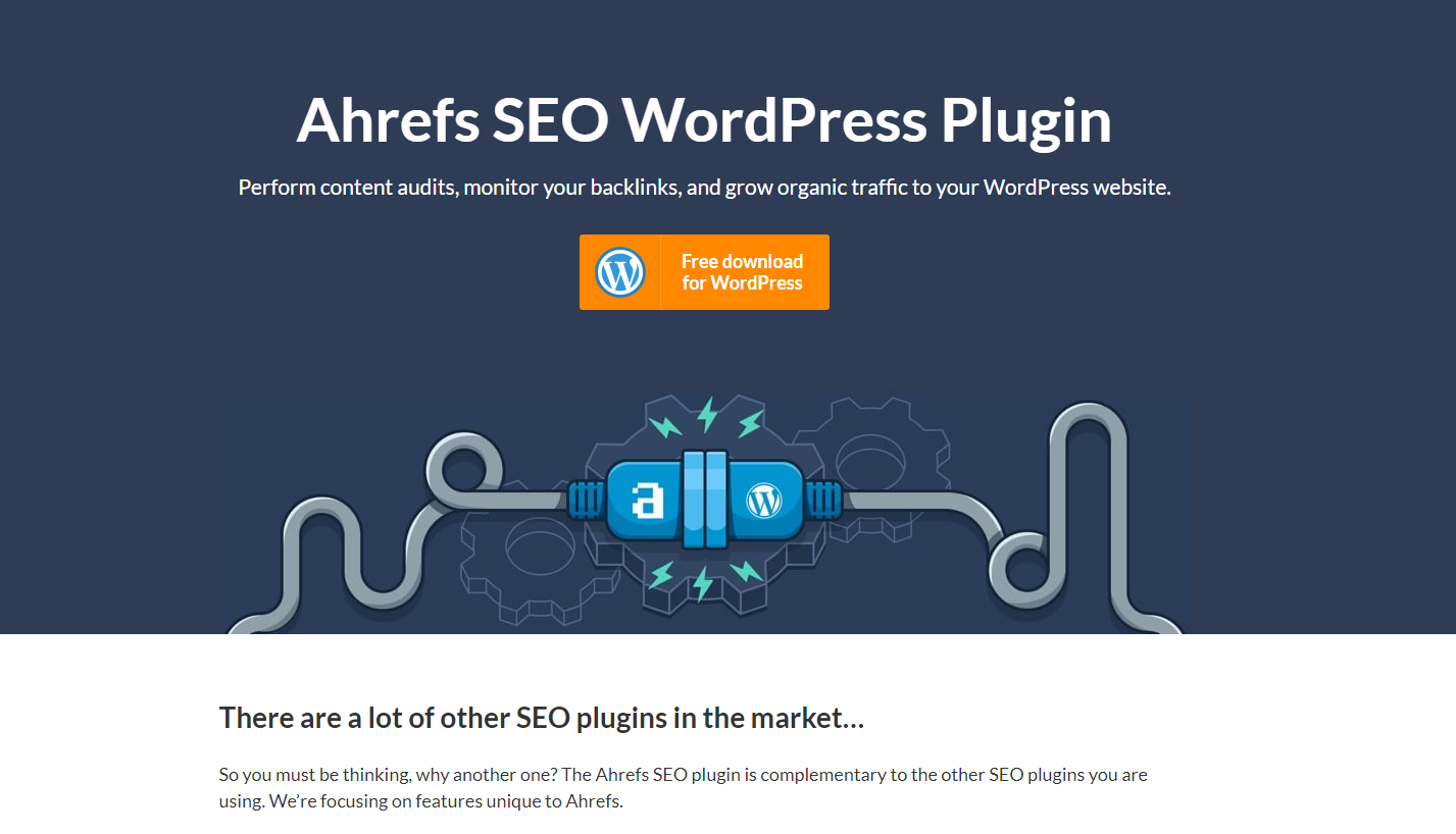 ahrefs wordpress content marketing plugins